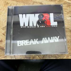 ● POPS,ROCK WILL MAKAR & THE RED LINE - BREAK AWAY シングル,INDIE CD 中古品