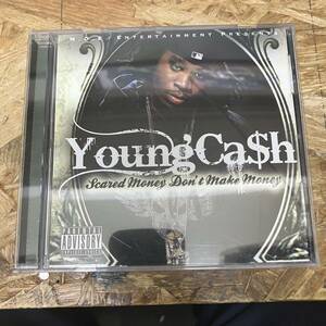 ● HIPHOP,R&B YOUNG CASH - SCARED MONEY DON'T MAKE MONEY アルバム,名作 CD 中古品