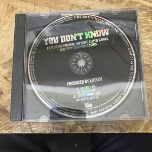 ● HIPHOP,R&B YOU DON'T KNOW INST,シングル,RARE! CD 中古品