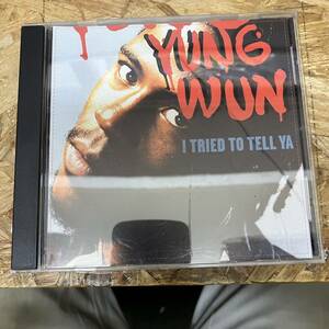 ● HIPHOP,R&B YUNG WUN - I TRIED TO TELL YA INST,シングル!,PROMO盤! CD 中古品