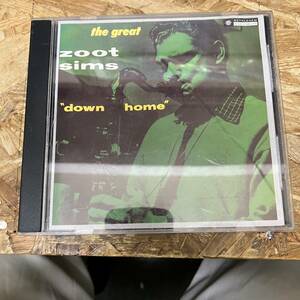 ● POPS,ROCK ZOOT SIMS - DOWN HOME アルバム,INDIE CD 中古品