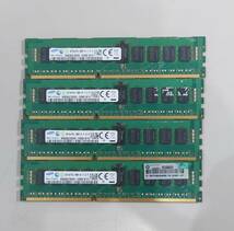 KN2971 【現状品】SAMSUNG 4GB 1Rx4 PC3L-10600R-09-11-C2-P2 4枚セット_画像1