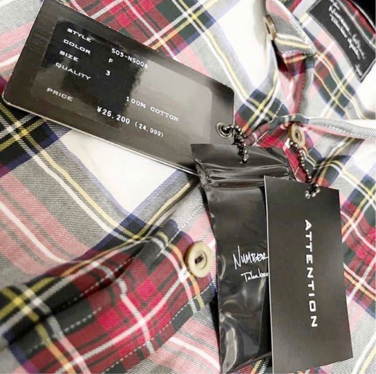 NUMBER (N)INE ジェフ・バックリー size4|PayPayフリマ