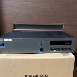 [ Junk ]SONY PA-P1600 PA power amplifier 