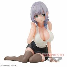 【新品】ホロライブ リラックスタイム #hololive IF Relax time 白銀ノエル Office style ver フィギュア Shirogane Noel 白艾 Figure_画像6