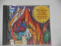 【１CD】BLOCH　Bool　Shem　Tha　Two　Violin　Sonatas　／バール・シェム（フリードマン／シラー）_画像1