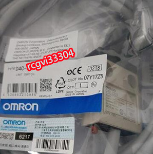 新品 OMRON/オムロン D4C-2202 小型リミットスイッチ 6ヶ月保証　