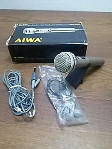  free shipping B49390 AIWA single one intention .2 way condenser wireless microphone ro ho nWM-222 Junk 