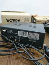 送料無料P55819 WOWOW WOWOWデコーダ D501 BSチューナユニット BS-001 (WOWOWデコーダ専用) まとめ_画像5