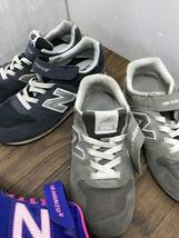 送料無料け54927 newbalance /CONVERSE その他 キッズスニーカー6足まとめ サイズ20.0〜22.0cm_画像2