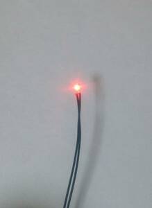  trial for 3V specification red color 3ps.@ green color 2 ps chip LED resistance * electric wire attaching total 5 pcs set 