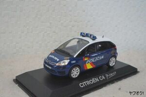 ノレブ シトロエン C4 ピカソ Policia 1/43 ミニカー