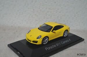 ヘルパ ポルシェ 911 カレラ４ 1/43 ミニカー イエロー