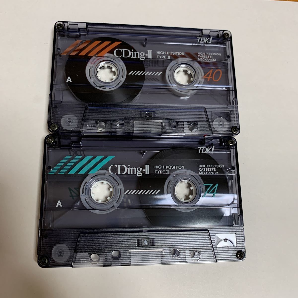 TDK 初代CDING2 ハイポジションカセットテーブ3pack×6 18巻-
