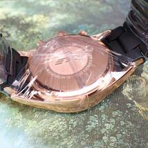 アルマーニ 腕時計 AR5905 Sportivo クロノグラフ 未使用 美品 EMPORIO ARMANI クオーツ ブラック×ローズゴールド #gdo3_画像4