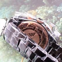 アルマーニ 腕時計 AR1410 セラミカ クロノグラフ 未使用 美品 EMPORIO ARMANI ブラック セラミックブレス #gdo2_画像4