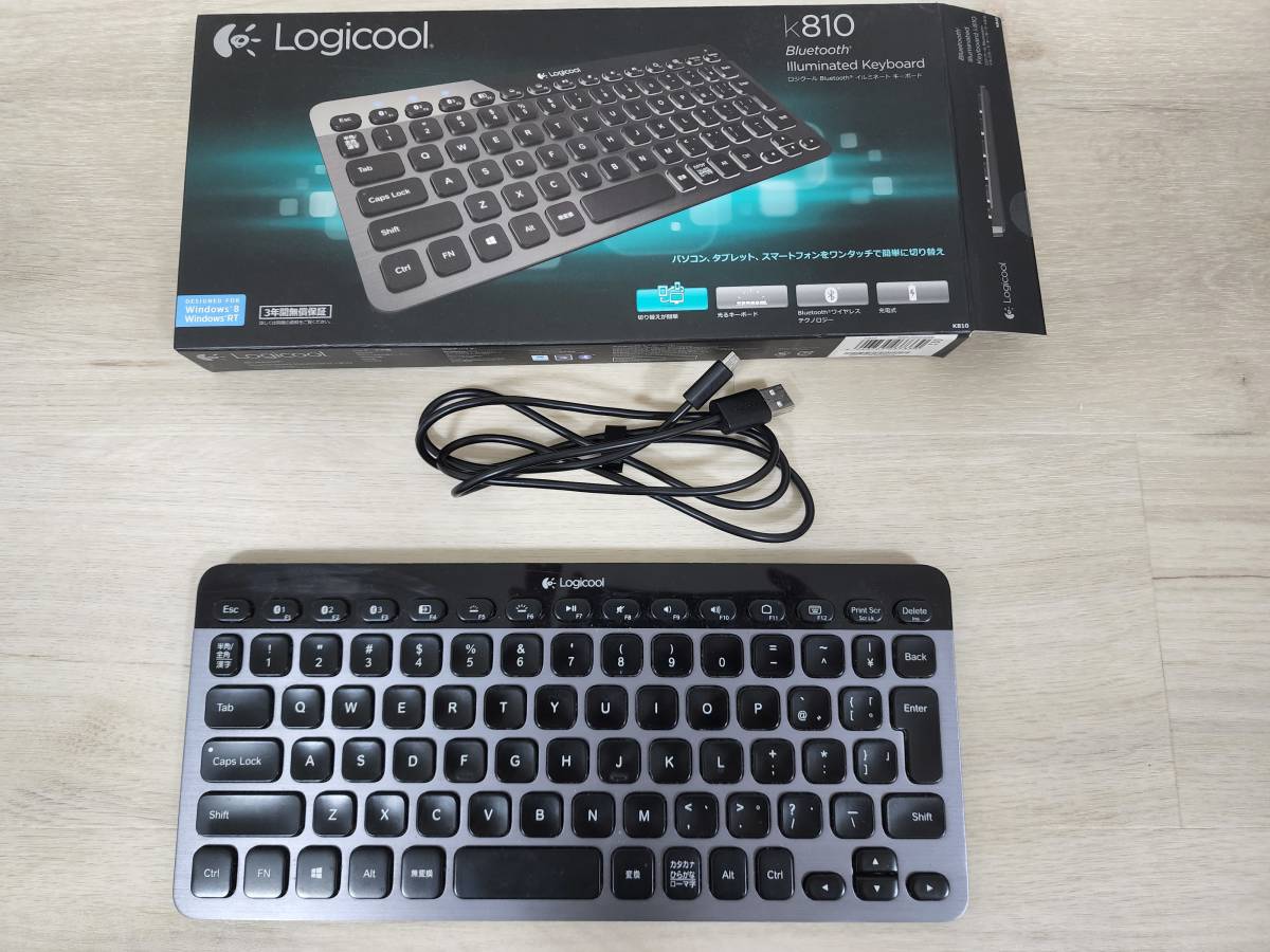 つやあり Logitech Bluetooth Illuminated Keyboard K810 並行輸入品 通販