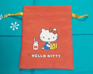 新品 ハローキティ 巾着 サンリオ SANRIO HELLO KITTY 