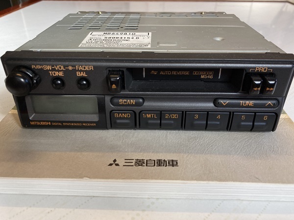 マルチボーダーシリーズ 三菱ミニカトッポ 純正カセットデッキ\u0026
