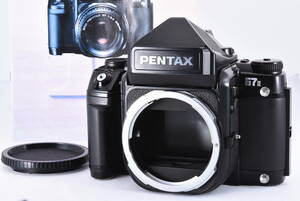 PENTAX ペンタックス 67 II 中判フィルムカメラ ボディ AE ファインダー (t1643)