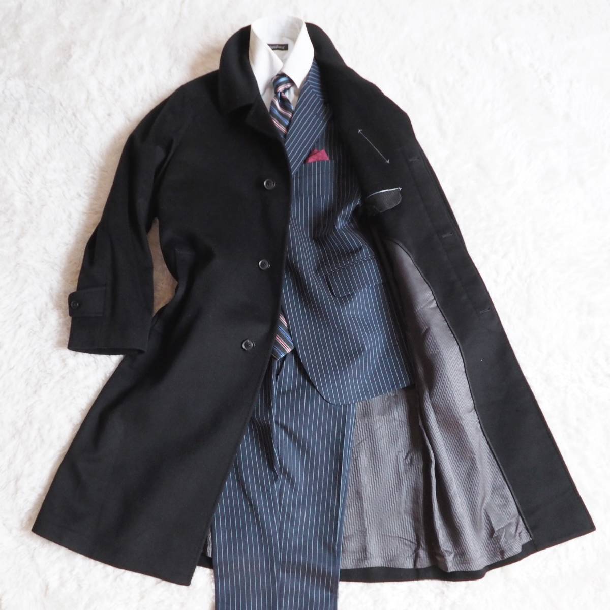 ヤフオク! -「カシミヤ 100 コート」の落札相場・落札価格