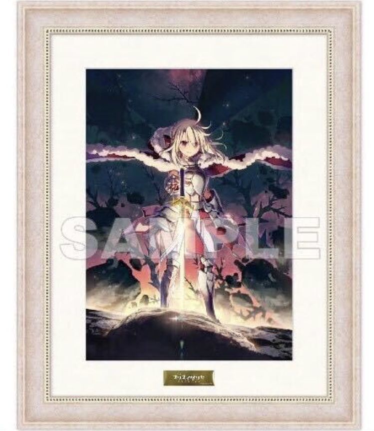 月姫 fate 複製原画 版画 サイン - メルカリ