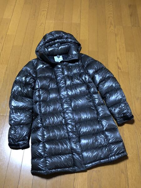 THE NORTH FACE ダ ウンコート ロングジャケット フード付(ファー無) 美品★(サイズL)レディース ザ・ノースフェイス★郵パック無料