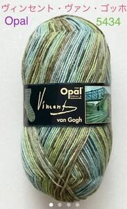 【数量限定】Opal オパール毛糸　ヴィンセント・ヴァン・ゴッホ（5434）１個