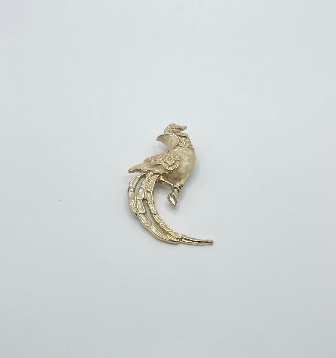 希少 美品 CHURYO ブローチ 彫刻家 佐藤忠良 100周年記念 鳥