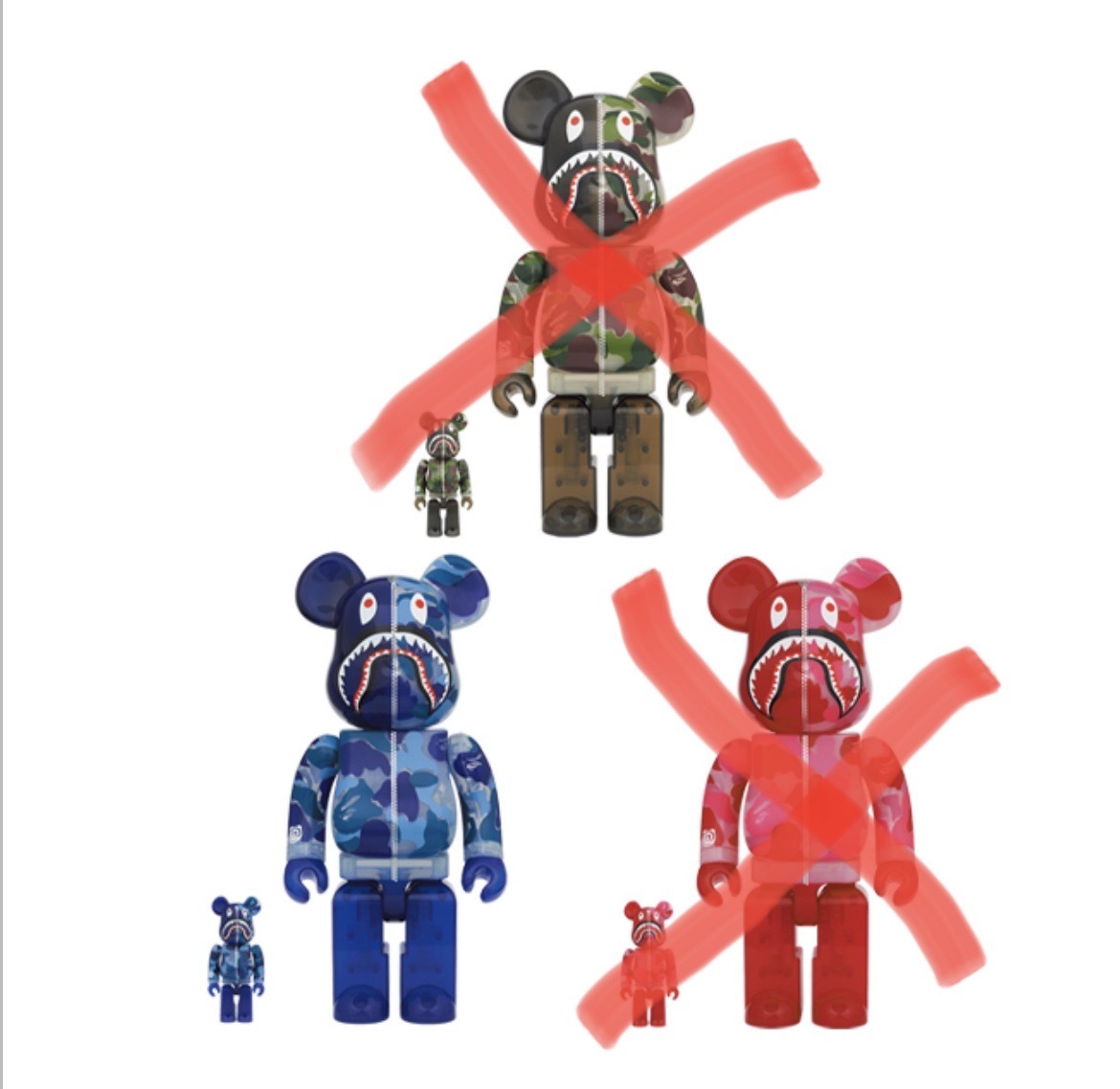 ヤフオク! -「shark be@rbrick 400」の落札相場・落札価格