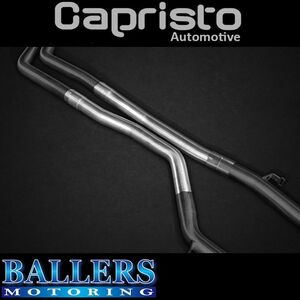 BMW M3 F80 M4 F82 F83 カプリスト ストレートセンターパイプ マフラー capristo 02BM07403002