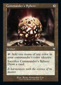 MTG ■無/英語版■ 《統率者の宝球/Commander's Sphere》兄弟戦争：統率者　BRC