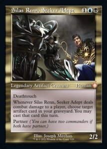 MTG ■金/英語版■ 《求道の達人、サイラス・レン/Silas Renn, Seeker Adept》兄弟戦争：統率者　BRC