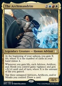 MTG ■金/英語版■ 《最高機構長/The Archimandrite》★FOIL★ 兄弟戦争：統率者　BRC