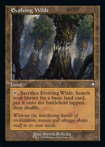 MTG ■土地/英語版■ 《進化する未開地/Evolving Wilds》兄弟戦争：統率者　BRC