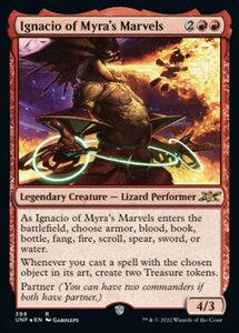 MTG ■赤/英語版■ 《Ignacio of Myra's Marvels》★ギャラクシーFOIL★ Unfinity UNF