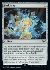 MTG ■無/英語版■ 《Park Map》★FOIL★ Unfinity UNF