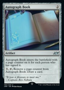 MTG ■無/英語版■ 《Autograph Book》Unfinity UNF