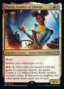 MTG ■金/英語版■ 《Pietra, Crafter of Clowns》Unfinity UNF