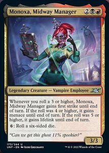 MTG ■金/英語版■ 《Monoxa, Midway Manager》Unfinity UNF