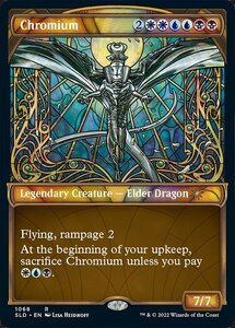 MTG ■金/英語版■ 《クロミウム/Chromium》★テクスチャーFOIL★ Secret Lair SLD