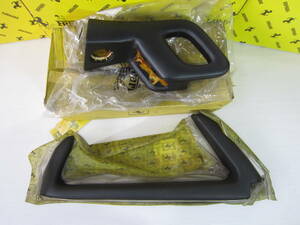  rare new goods * Ferrari ferrari 328 GTS genuine products left door original leather inner grip armrest set original out box attaching inspection / door knob cover GTB right 