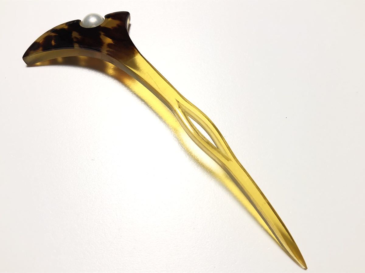 おりますが ヤフオク! 螺細 珊瑚 古い 簪 かんざし... - 本鼈甲 べっ