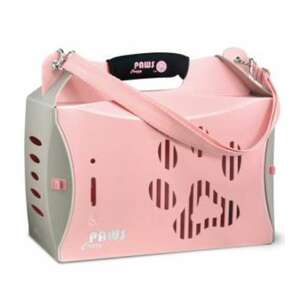 Crazy Paws for pets carry bag dog cat carry bag folding Carry case size [ pink color ]