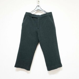 yohji yamamoto (1) ウールパンツ　ヨウジヤマモト　レディース　緑系　FY-P18-132　G11-15