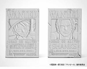 【新品未開封】ワンピース　ウォンテッドスレート　100枚限定　伊勢丹　wanted slete ONEPIECE FILM RED ルフィ シャンクス 石板