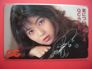  Iijima Naoko GC card unused telephone card 