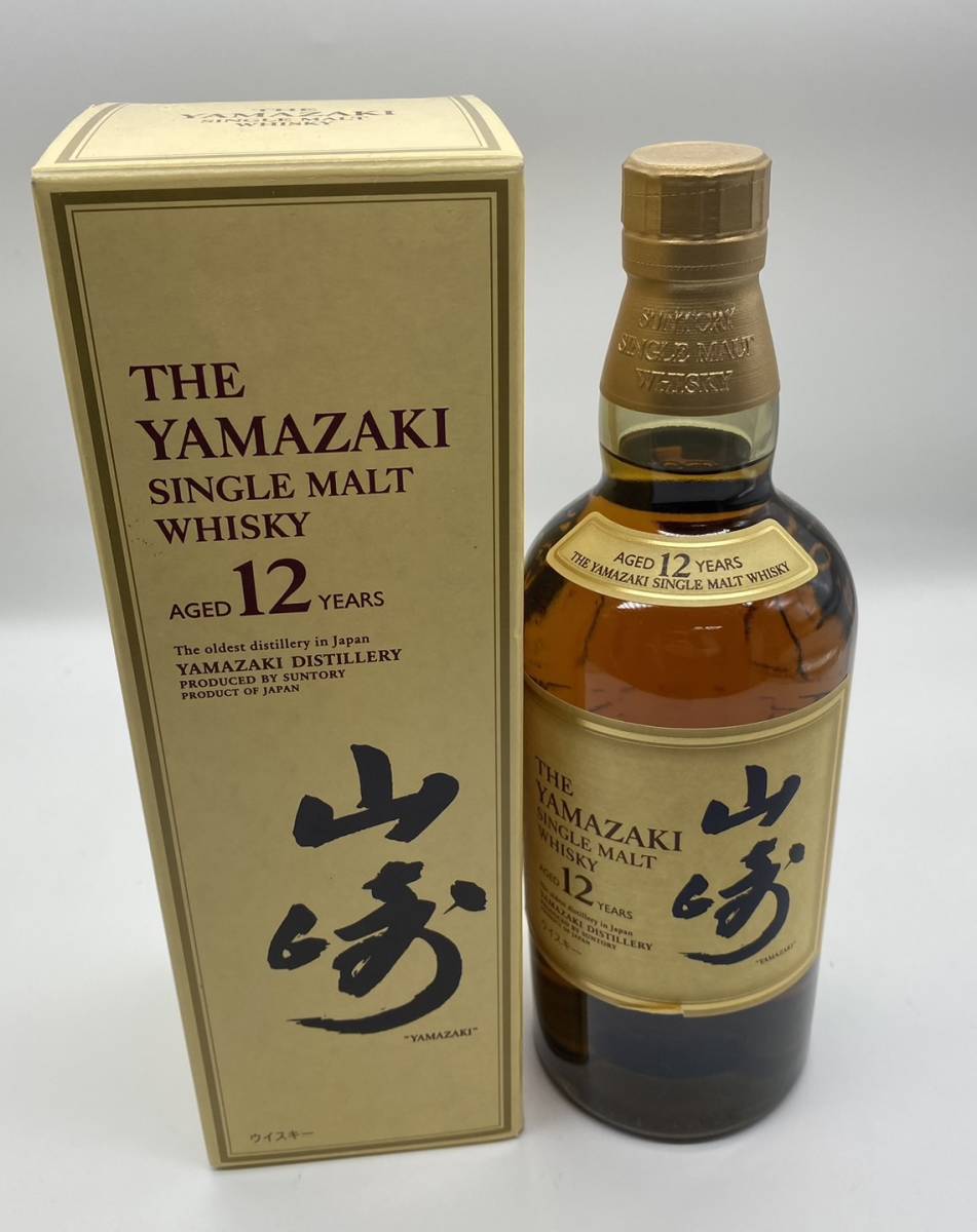 ヤフオク! -「サントリー 山崎 12年 700ml シングルモルト suntory ...