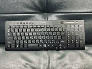 R6545B【USED/現状品】PCパーツ　純正　キーボード　黒 NEC　KG-1062