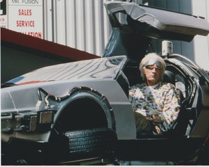 バックトゥザフューチャー3　クリストファーロイド　Back to The Future　輸入　写真　21007